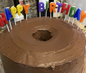Gluten Free Angel Food Birthday Cake